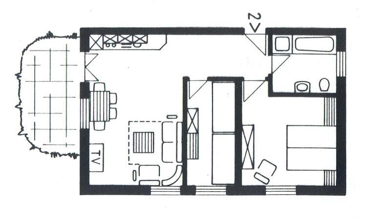 קלייס Ferienhaus Am Roemerweg חדר תמונה